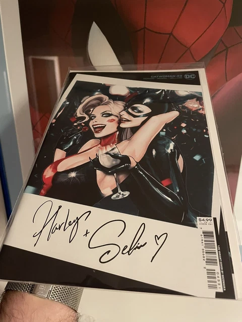 Catwoman 43 Rare 1:25 Sozomaika Iconic Harley Quinn Cover Batman CGC It 🦇🦇🔥