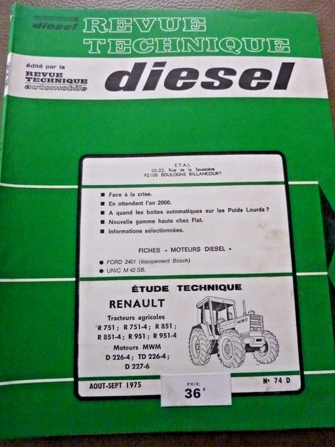 Revue Technique Renault 5 - Référence P R 1038, Occasion