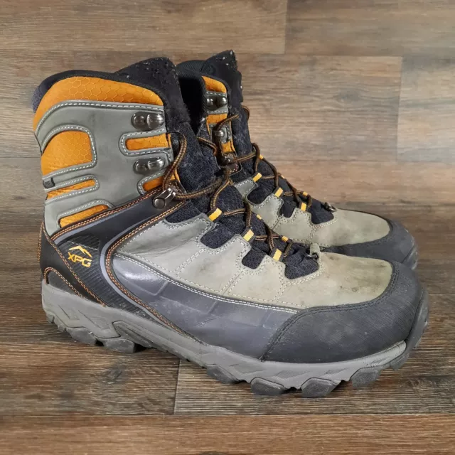 Botas para hombre Cabelas XPG Gore Tex gris talla 13 M gris naranja sendero vibram