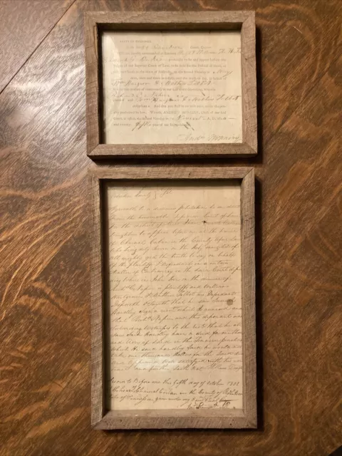 Early Tennessee Documents, 1800, 1801, Davidson, Robertson Counties