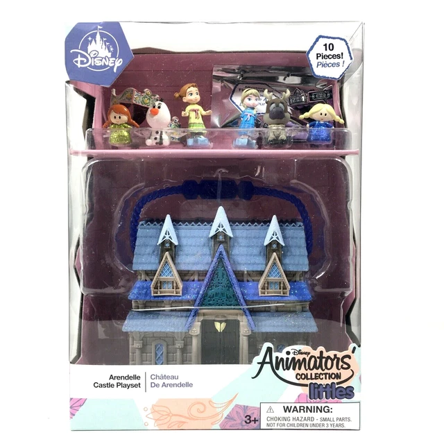 DISNEY ANIMATORS COLLECTION Littles Frozen Arendelle Castle Playset 10