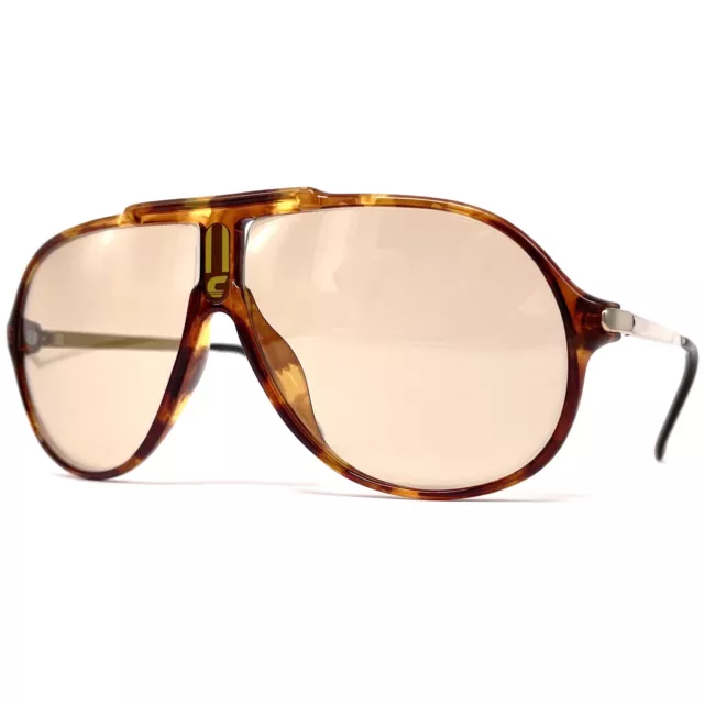 Vintage CARRERA 5590 "TORTOISE SHELL" sunglasses - Austria '80s - Medium