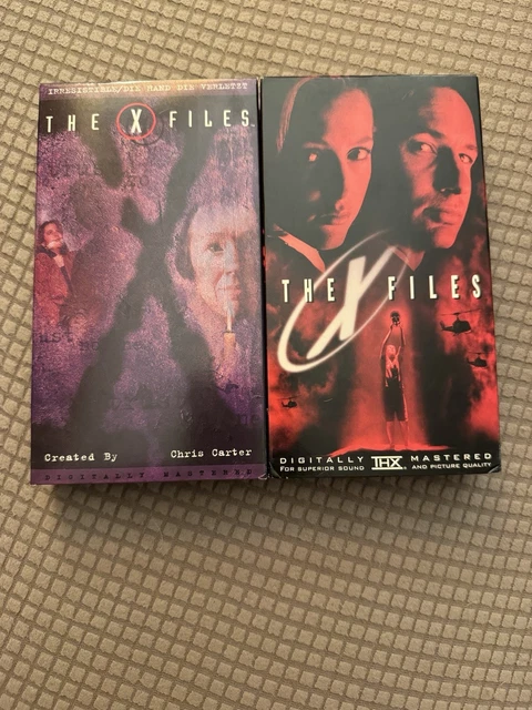 VINTAGE X-FILES VHS Tapes £9.03 - PicClick UK