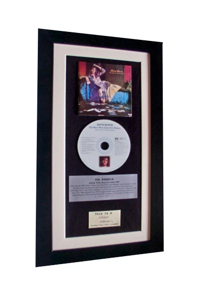 DAVID BOWIE MAN Sold World CLASSIC CD Album TOP QUALITY FRAMED+FAST ...