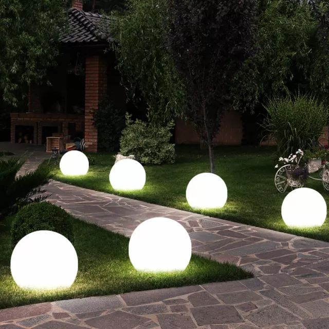 6x Boule Solaire Lueur Lampe de Jardin LED Lumière Extérieure Batterie Pointe H