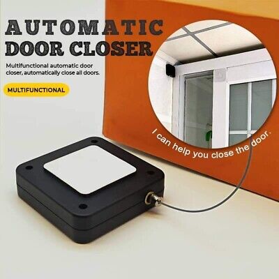 Cerrador automático de puerta con sensor sin punzones para cajones cierre de puerta de cuerda cruda