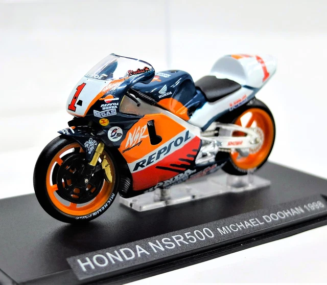 MODELS MOTORCYCLE SCALE 124 Honda NSR 500 diecast collection Doohan