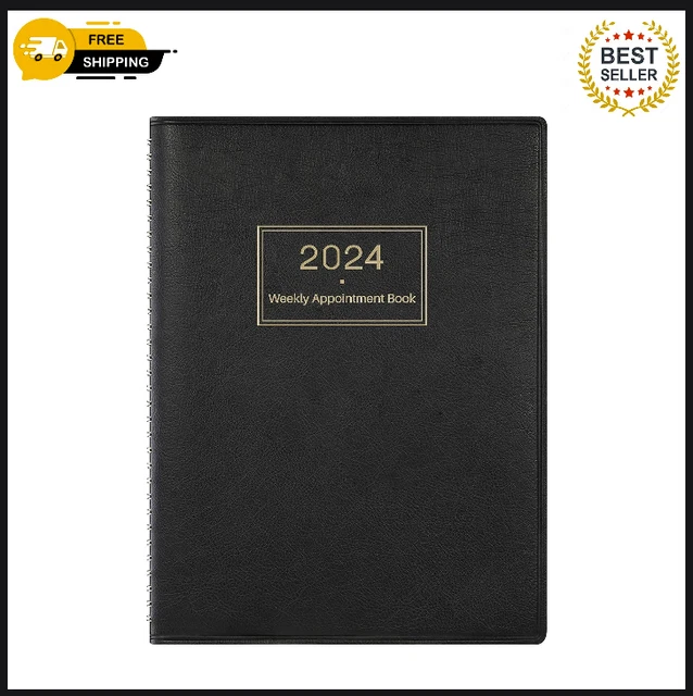 APPOINTMENT DIARY 2024 Diary 2024 from January to December, A4 Week