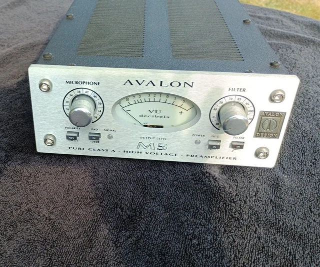 RARE AVALON M5 Microphone Preamp Pure Class A A Gem for Vocals and