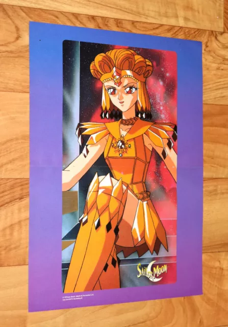 1999 Sailor Moon Sailor Galaxia Old Manga Anime series Mini Poster 34x25cm