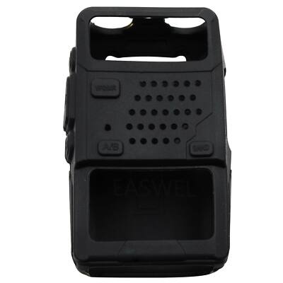 Walkie Talkie in Pelle Cover Custodia Morbida per BAOFENG UV 5R Portable Radio amatoriale 
