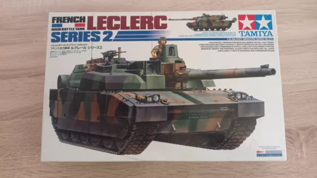 maquette Char Leclerc 1/35 Tamiya + Bonus blast + roues metal