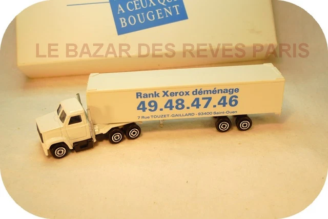 Camion Majorette Kenworth Promotionnel Chaffoteaux Et Maury – France – Avec Boîte