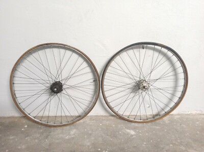 Miche P ruote vintage corsa road  28" eroica  wheels Nisi Solidal Miche 6 v 