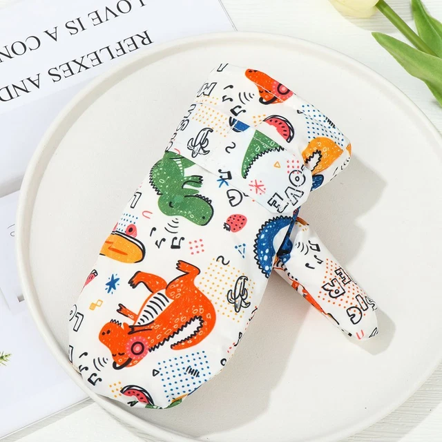 Windproof Cartoon Fleece Sports Gloves Children Ski Gloves Warm Mittens