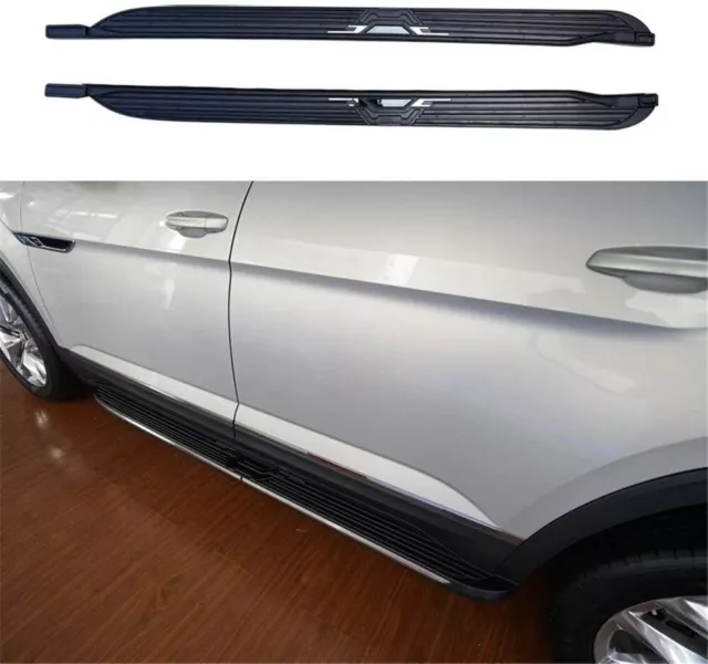 Side Step Fits for Volkswagen Atlas Cross Sport 2020 2021 Running Board Nerf Bar