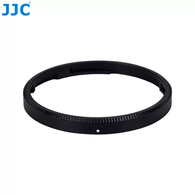 JJC RN-GR3X high quality Camera Lens Decoration Ring für Ricoh GR IIIx (Schwarz)