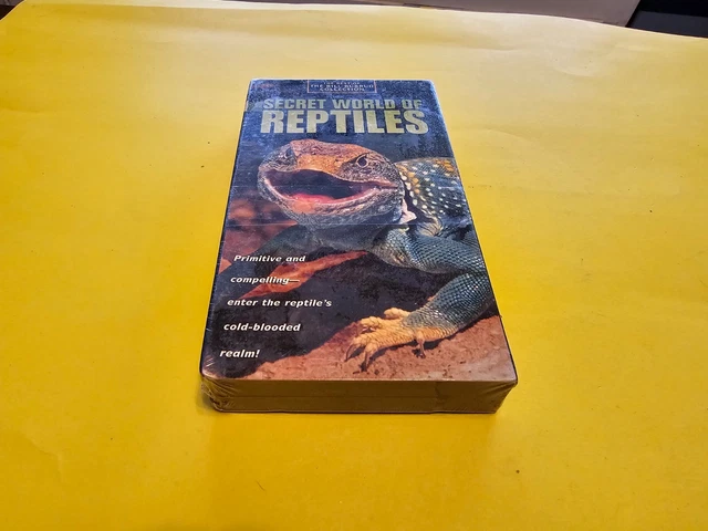 SECRET WORLD OF Reptiles SEALED! Best of Bill Burrud Collection $9.99