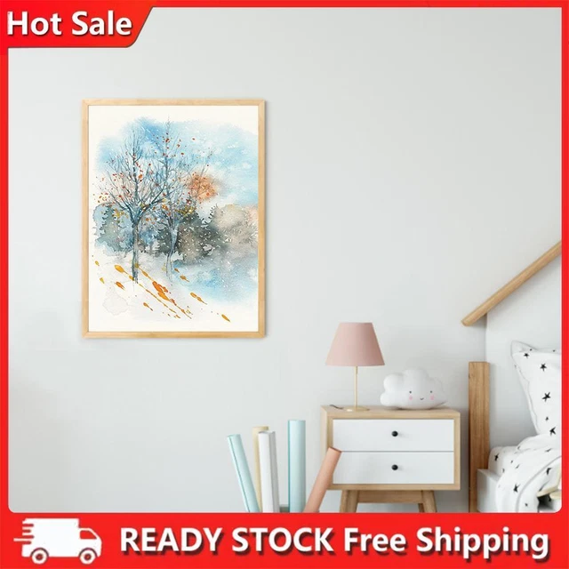 Kit pittura per numeri fai da te legno olio a mano arte artigianato decorazione parete casa