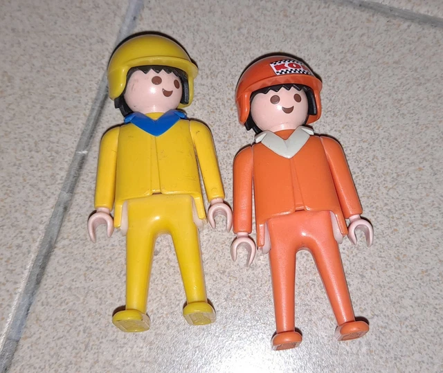 PLAYMOBIL YELLOW RALLY Car n°2 voiture course rallye koni 3524 3478