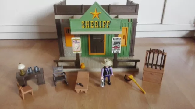 Playmobil casa del Sheriff