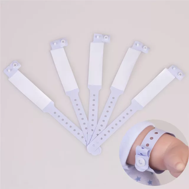 Realistic Reborn Baby Hospital ID Wristband Bracelets Reborns DIY Accessories