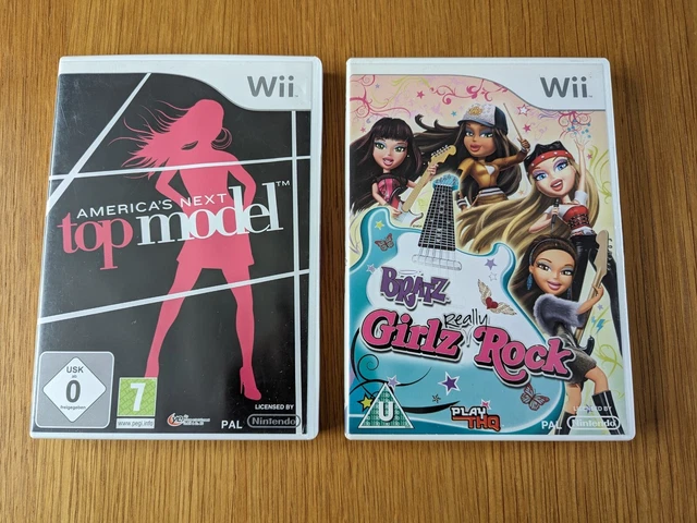 Bratz Girlz Really Rock & America's Next Top Model, Nintendo Wii, Complete