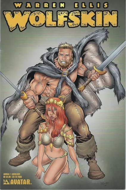 Wolfskin Annual # 1 Auxiliary Variant Gianluca Pagliarani Lim to 2000 Cover   NM