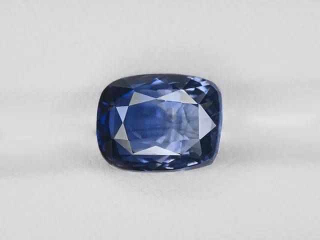 GIA Certified KASHMIR Blue Sapphire 5.70 Cts Natural Untreated Deep Blue Cushion