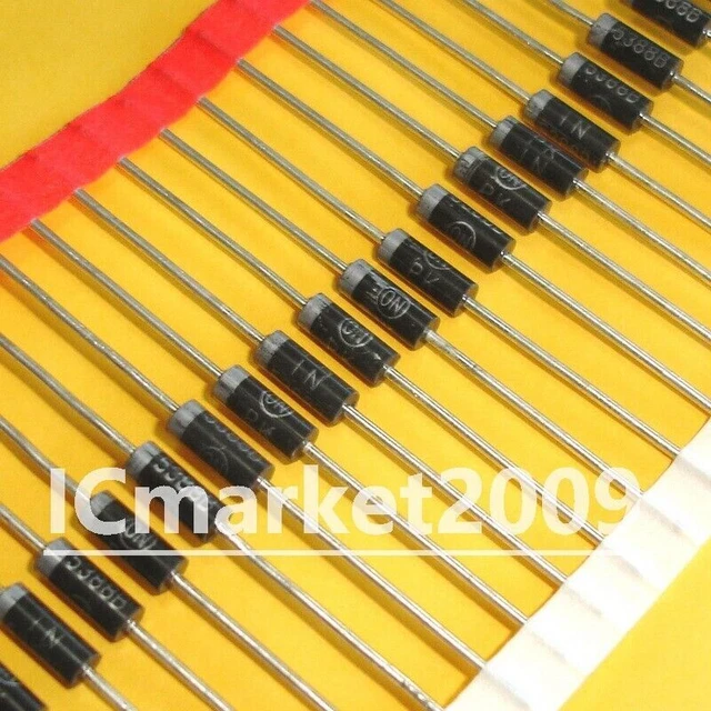 thumbnail image 2 of 100x SB560 Schottky Barrier Diode – DO-201AD, 5.0A 60V, SR560 Equivalent 2 of 4