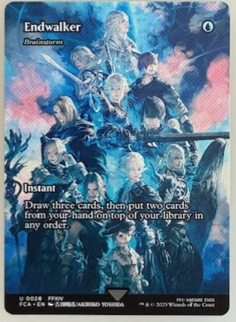 brainstorm mtg final fantasy [46] [Masters 25] [Foil]  Face to Face Games Draw three cards FCA] Endwalker (Brainstorm) : r/magicTCG