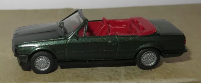 Micro Herpa Ho 1/87 BMW Cabriolet Dunkelgrün Metall