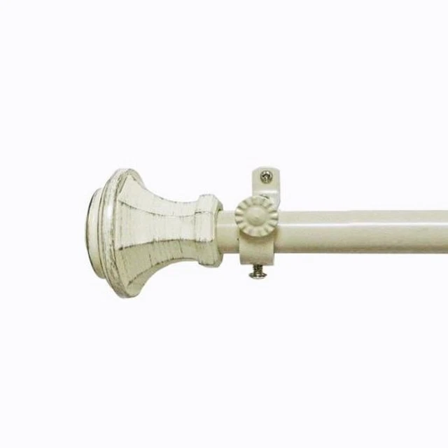 Achim Buono II Carson Curtain Rod and Finial Set