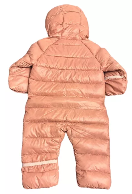 NWTs Patagonia Baby Hi-Loft Down Sweater Bunting. Sunfade Pink. 0-3M (MSRP $169) 2