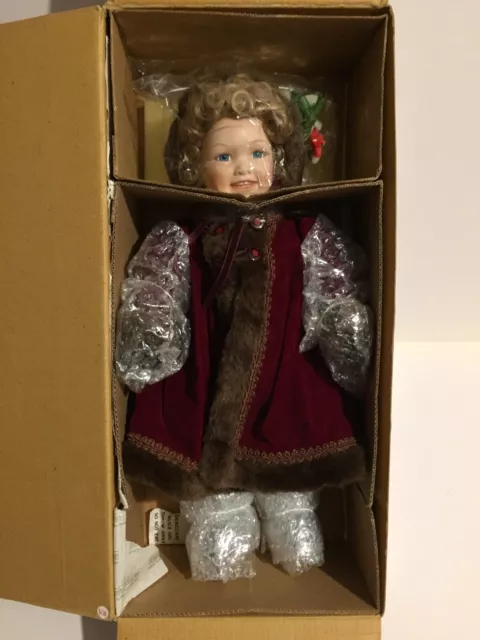 Ashton Drake Galleries Porcelain Doll Lydia by Artist Michele Girard-Kassis 1997