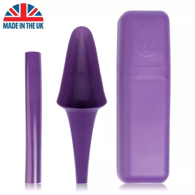 Shewee Flexi + Case Female Urination Device - Purple