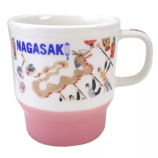 Starbucks Japan Nagasaki Prefecture Limited Mug 355ml Nagasaki Jaodori Theme NEW