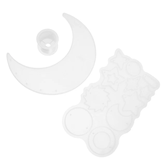 1 Set Silikon Form Mond Epoxy Harz Formen Diy Casting Formen Kit