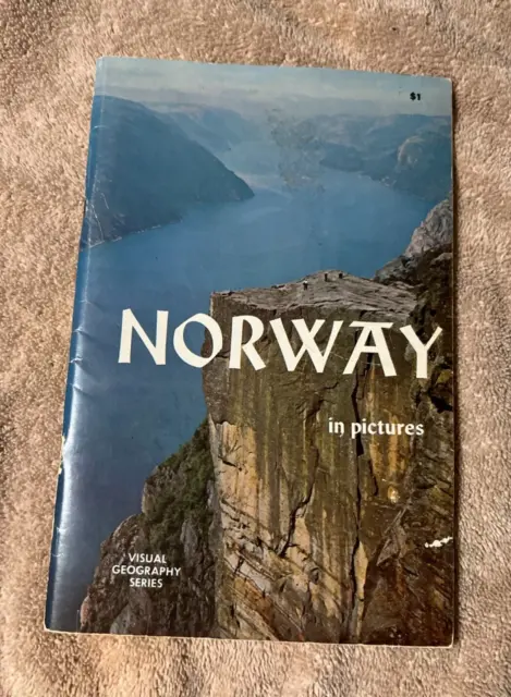Norway in Pictures ~ Visual Geography Series ~ 1968 English ~ PB G