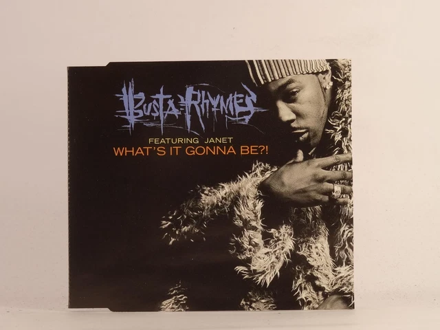 BUSTA RHYMES FT JANET WHAT'S IT GONNA BE?! (F74) 3 Track CD Single