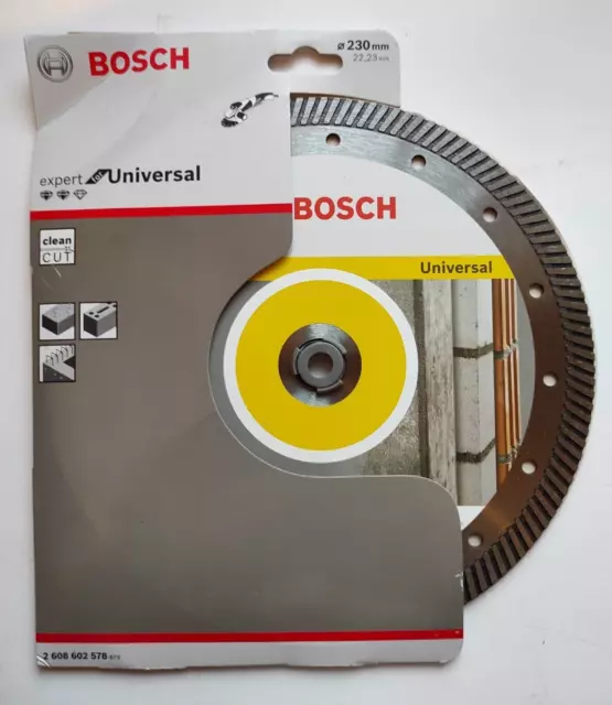 BOSCH Diamanttrennscheibe Ø 230 mm / Expert for Universal