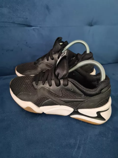 Puma nova 90s black sales