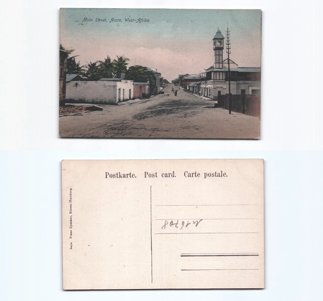 (n16708)   Ansichtskarte Accra Goldküste, ungebraucht, Verlag Spenker Hambu