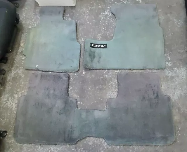 OEM 97-01Honda CRV RD1 AUTO GREEN Floor mats.RD1, RD2, RD3