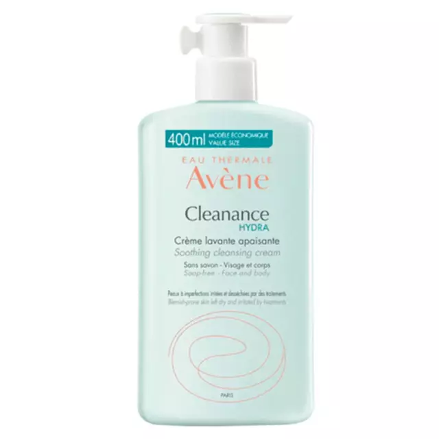 Crema limpiadora calmante Avène Cleanance Hydra 400 ml