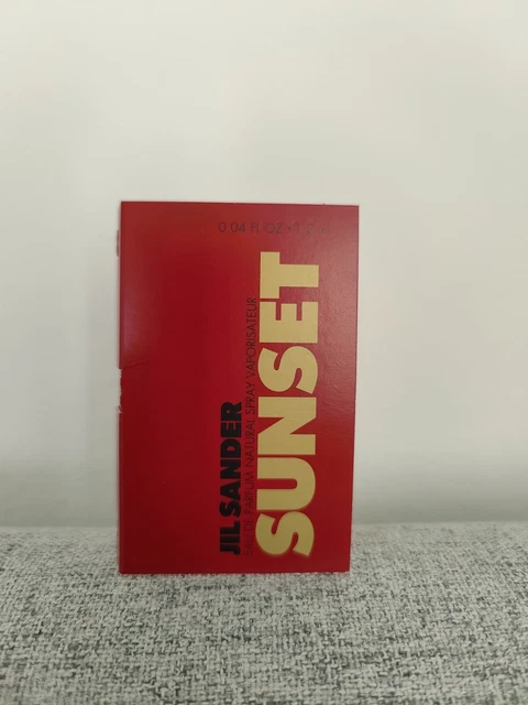 JIL SANDER SUNSET EAU DE PARFUM MINISPRAY 1,2ml Duftprobe neu