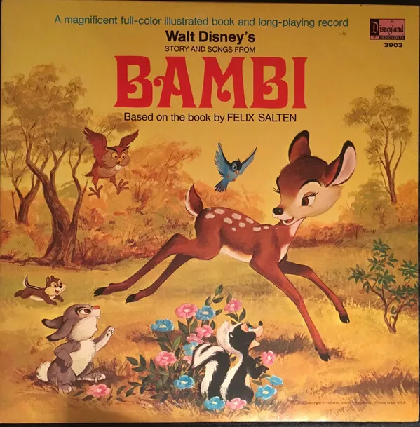 Unknown Artist - Walt Disney s Story And Songs From Bambi / VG+ / LP, Uni