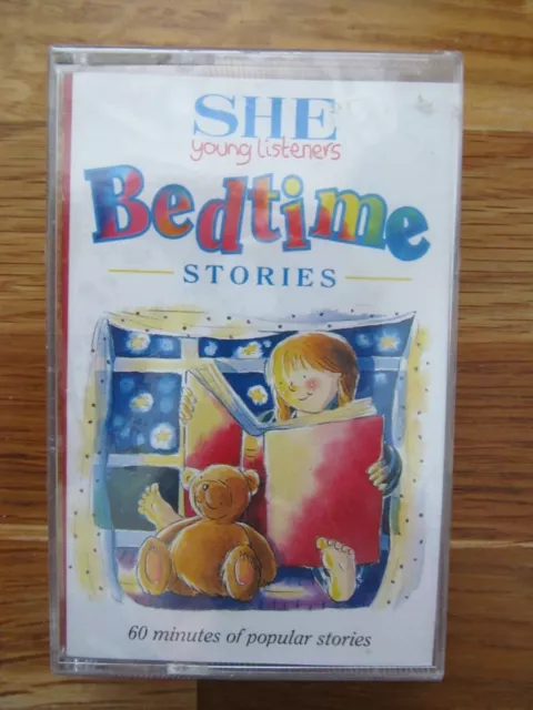 SHE Magazine Young Listeners Bedtime Stories Audio Book Tape Cassette New Sealed