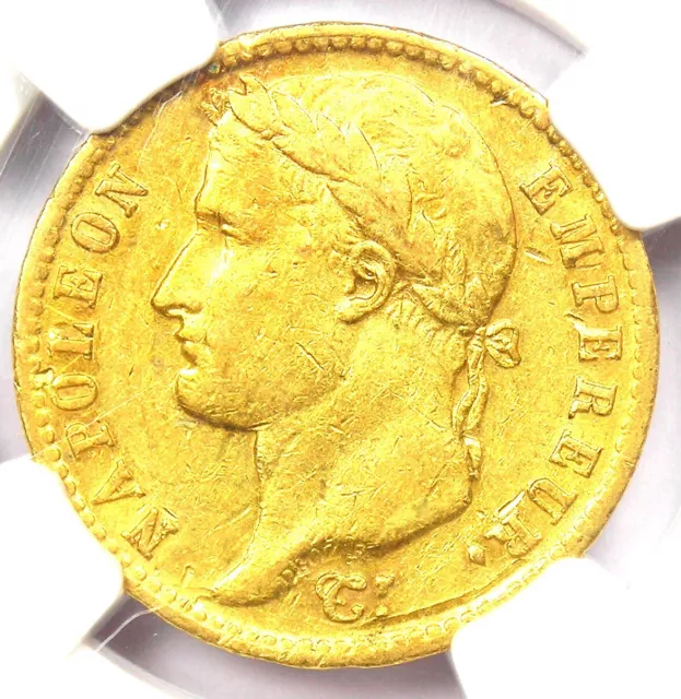 1811 France Gold Napoleon 20 Francs Coin G20F - Certified NGC AU Details