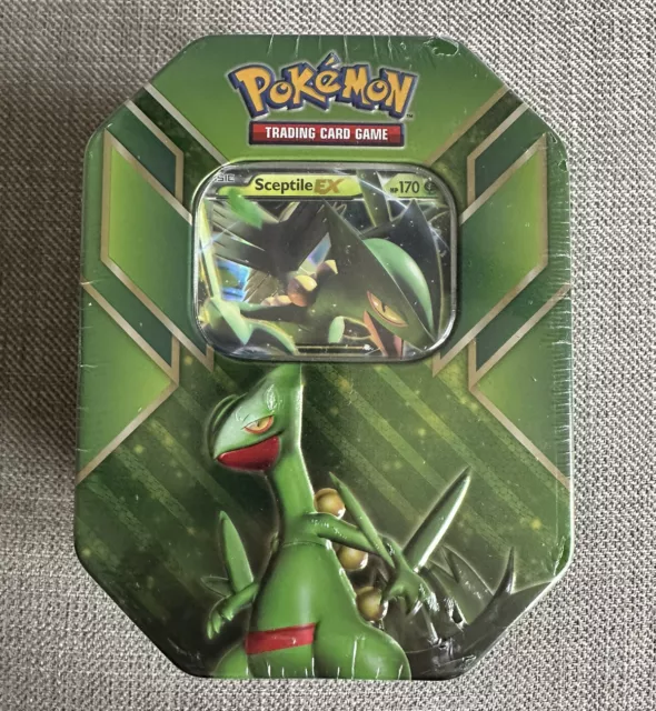 Sceptile EX 2015 Pokemon Tin X&Y Phantom Forces Roaring Skies MINT SEALED RARE